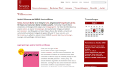 Desktop Screenshot of nimbusbooks.ch