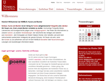Tablet Screenshot of nimbusbooks.ch